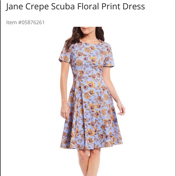 Preston & York Dresses Preston York Floral Pattern Dress Poshmark